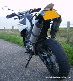 uitlaat demper set (incl.tussenpijpen) set Yamaha XT660R-X
