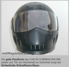 Vizier Craft blacksmoke RX5/9 Barracuda (gebr)