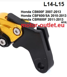 Titax koppelingshendel  adapter L14-L15 Honda cb-cbf-cbrRR-NC