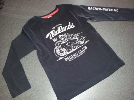 T-shirt kinder (lange mouw)Retro Racing 122/128