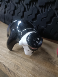 Motorrijder  peper &  zout stel