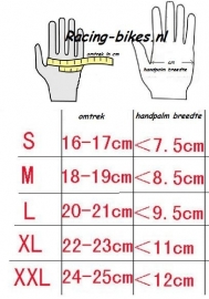 Handschoen Winterhandschoen  met Knokkelprotectie -XL-