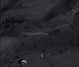 Motorhoes waterdicht grijs/zwart
