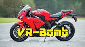 uitlaatdemper set VR-Bomb CARBON CBR1000RR fireblade 08-15
