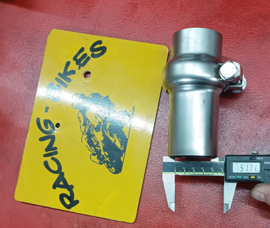 uitlaat verstelbaar  buis tussenstuk RVS