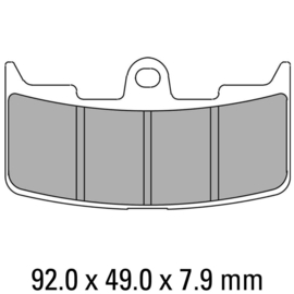 Remblok set Buell XB