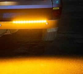 Dodge acherlicht ledstrip met richtingaanwijzers (150cm)