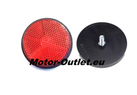 Reflector rond  (6cm) Rood