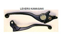 Hendel Kawasaki set (rem & koppeling) carbonlook  1990-2005 LCK03