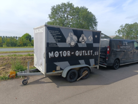 aanhanger gesloten trailer