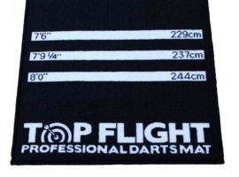 Dartmat Darts mat Top Flight Professional  277 x 67 cm