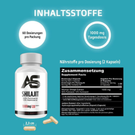 Shilajit 120 Capsules | 1000mg