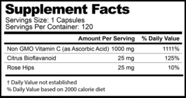 Vitamin C 1000mg - Summersculpt - 120 caps