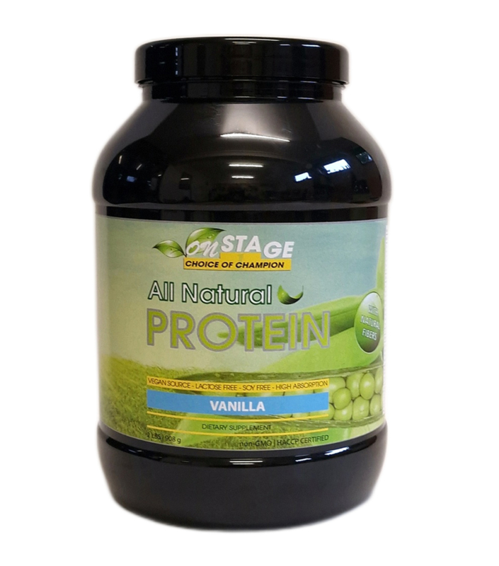 All Natural Pea Protein - Onstage Nutrition - 908 gram