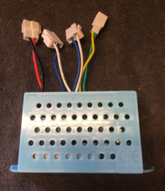 XMX-603, div modellen, 2.4ghz controlbox , SHSB12VJD-3S, blauwe knop, 5 pins inwendige stekker