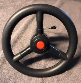 Jeep 12V/24V stuur, steering wheel, WW2 jeep, JH-101, JH101