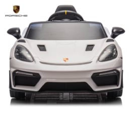Porsche 718 Spyder RS, 12V, wit met RC en vele opties.(KC_pwt)