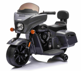 Indian Chieftain 6V grijs motorbike, met zijwielen  (IndianGrey)