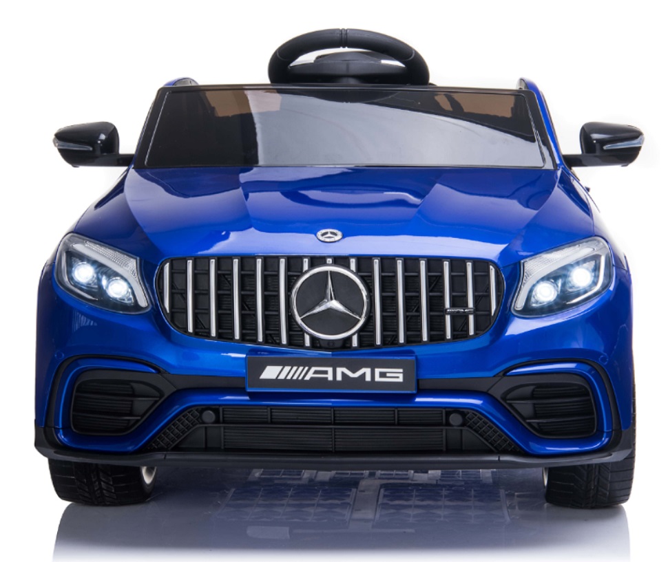 Mercedes-Benz GLC 63S V8 Bi-Turbo,metallic Blue-paint, 12V, leder,eva, 2.4ghz rc (5688blue)