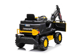 VOLVO graafmachine geel, volledig elektrische te bedienen, 12V14ah accu,  (VE888)