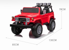 Toyota FJ-40 zwart metallic, 2 zitter, BlueTooth, leder, EVA, 2.4ghz  (S316zw)