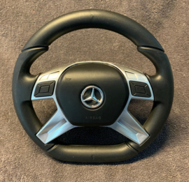 Mercedes-Benz G63 6x6 ///AMG, G-wagon, 1 pers., met RC en lederlook stoelen (G63zw)
