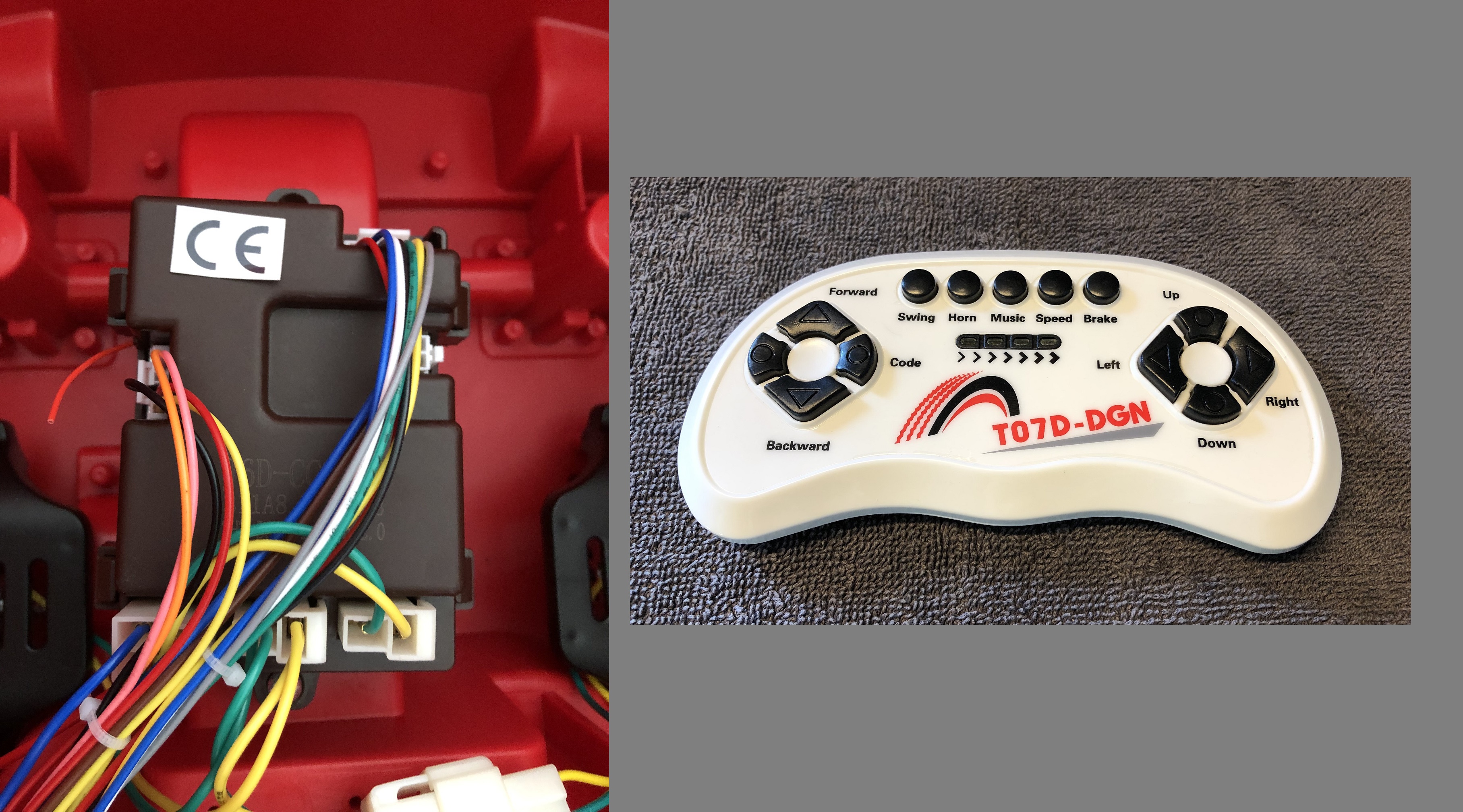 RC + Controlbox 12V DLS-08 heftruck, forklift