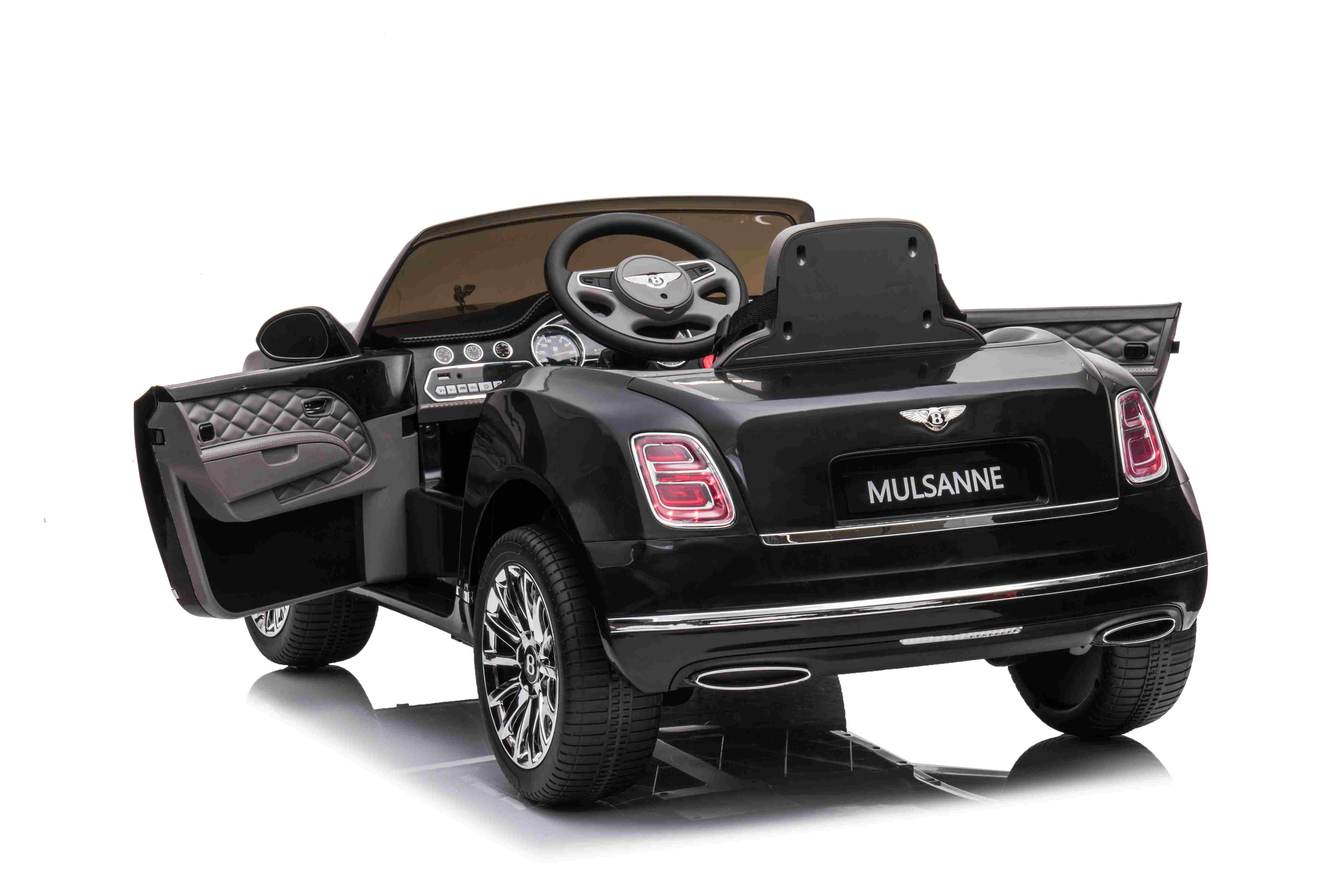 Bentley Mulsanne,  zwart metallic-paint, FM,leder, BlueTooth,   (JE1006)
