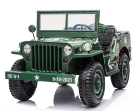 Battery-Pack WW2 Jeep Army/Desert.  JH-101 accupack + 12V10ah  accu
