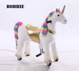 Kids-Horse "Bobbie"  Rainbow UniCorn voor kids van 3-6 jaar.  (TB-2020S)