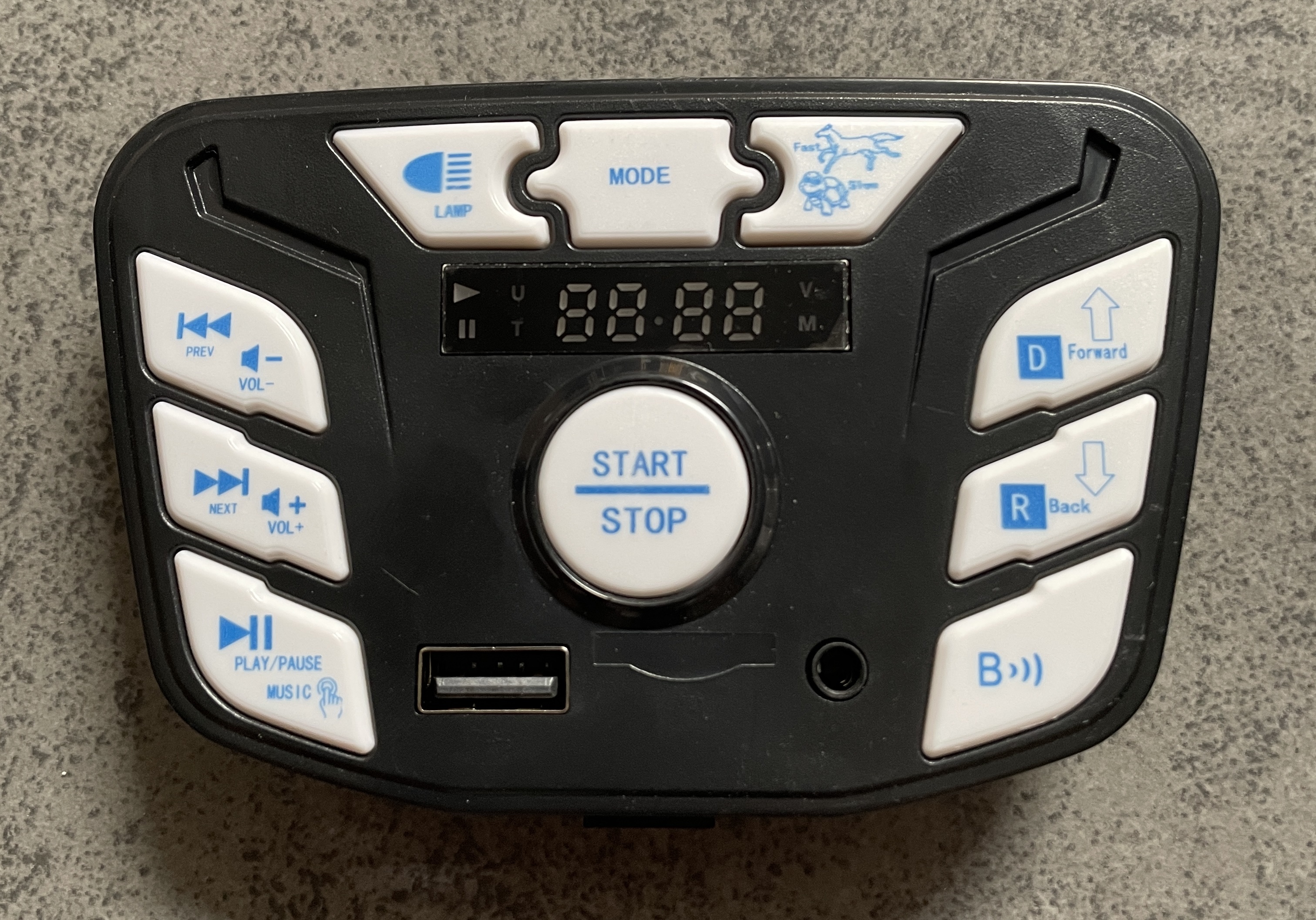 JC999 dashboard 24V, JR1927M-24V , 20191028 buggy 24V