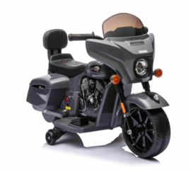 Indian Chieftain 6V grijs motorbike, met zijwielen  (IndianGrey)