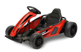 Drift Kart 24V RED ,Side Skirt edition, 2x12V9ah accu, 15Km/h, 200W motoren  (SX1968rd)