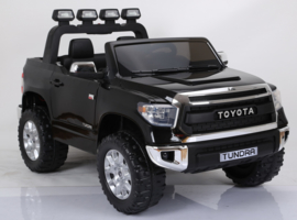 Toyota Tundra , 2 zitter,  rubberbanden, zwart , leder, 2.4ghz softstart,  (JJ2266)