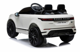 Range Rover Evoque, BlueTooth, wit, FM radio, Leder Look, EVA, 2.4ghz RC  (EVOwt))