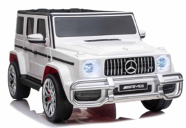 24V  Mercedes-Benz G63 ///AMG, wit, 2 seat, 4WD (S307wt)