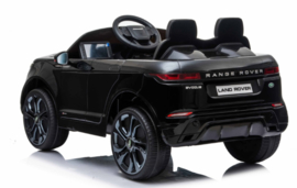 Range Rover Evoque, BlueTooth, zwart metallic, FM radio, Leder Look, EVA, 2.4ghz RC  (EVOzw))