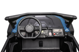24V Honda Talon UTV buggy blauw, 2 zits, leder, rc,eva,24V9ah accu (H966blue)