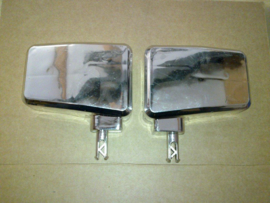 Chrome spiegels tbv 1 en 2 pers accu jeeps. A26, A30 hummer jeep