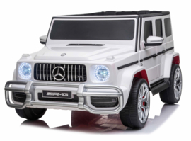 24V  Mercedes-Benz G63 ///AMG, wit, 2 seat, 4WD (S307wt)