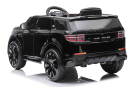 Land Rover Discovery Sport , zwart metallic, BlueTooth, leder Look, rubberbanden, 2.4ghz rc (BBH-023zw))