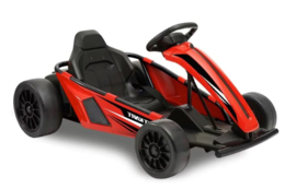 Drift Kart 24V RED ,Side Skirt edition, 2x12V9ah accu, 15Km/h, 200W motoren  (SX1968rd)