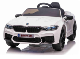 BMW M5, 24V wit, dubb 24V motoren, eva, leder, (SX2118wt)