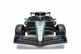 F1 Mercedes ///AMG PETRONAS Race auto, 12V, leder look, eva (MB-F1)