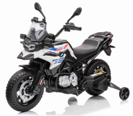 BMW GS850 Adventure All-Road, wit, groot model, 2x12v motors, eva(JT5002A/wt)