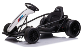 Drift Kart 24V Wit, 2x12V9ah accu, 15Km/h, 200W motoren  (SX1968wt)