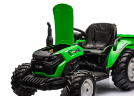 24V Tractor Groen + aanhanger/kipper (HC-306+Tgr)