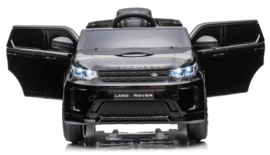 Land Rover Discovery Sport , zwart metallic, BlueTooth, leder Look, rubberbanden, 2.4ghz rc (BBH-023zw))