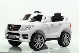 Mercedes ML350 wit, BlueTooth, 12V7ah, leder, eva (ML350wt)