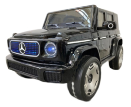 Mercedes-Benz  EQG  G-Wagon ///AMG,  zwart metallic, FM,leder, BlueTooth,   (JJ2088)